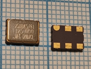 Кварцевый генератор 125 МГц - 125000 SMD07050C6 LVDS 2.5В 2.5HDK5761-I20