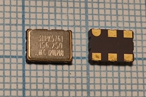 Кварцевый генератор 156.25 МГц - 156250 SMD07050C6 PECL 3.3В 3HPK5761-I20 MEC