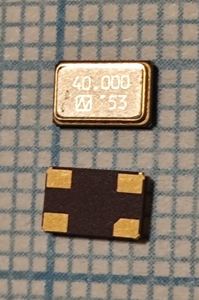 Кварцевый резонатор 40 МГц - 40000 SMD05032C4 CX5032SB 1Г Кварцевый резонатор 40 МГц - 40000 SMD05032C4 CX5032SB 1Г