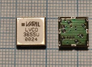 Кварцевый генератор 1650 МГц - 1650000 VCO LVCO3655U