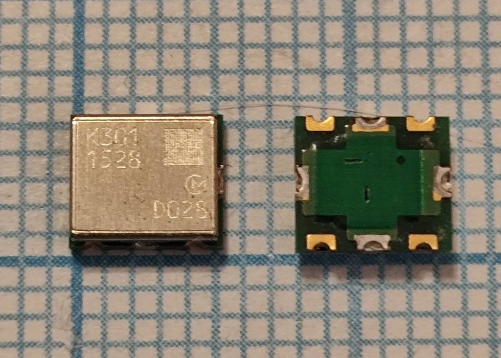 Кварцевый генератор 1528 МГц - 1528000 KHz VCO MQK301-1528-T7