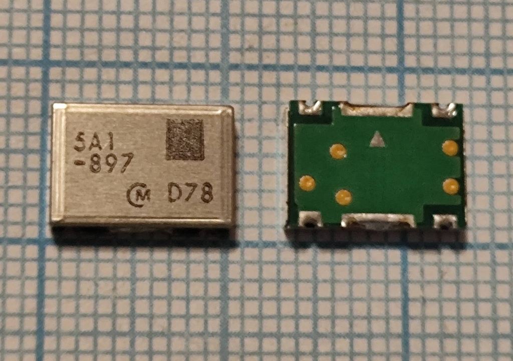 Кварцевый генератор 897 МГц - 897000 VCO S10074M6 MQE55A1-897-T1 MURATA