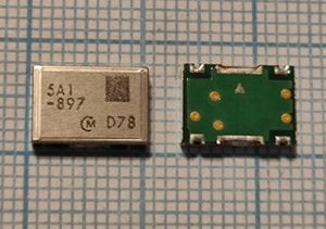Кварцевый генератор 897 МГц - 897000 VCO S10074M6 MQE55A1-897-T1 MURATA Кварцевый генератор 897 МГц - 897000 VCO S10074M6 MQE55A1-897-T1 MURATA