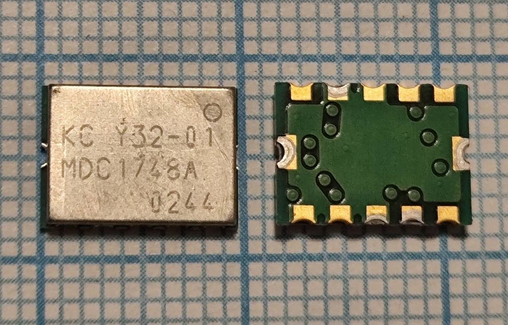 Кварцевый генератор 898 МГц/1748 МГц - 898000 KHz/1748000 КГц VCO F42MDC
