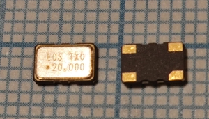 Кварцевый генератор 20 МГц - 20000 TCXO SMD05032C4 CM 3.3В ECS-TXO-5032-200-TR