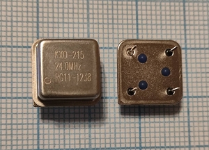 Кварцевый генератор 24 МГц - 24000 HALF T/CM 5В KXO-215