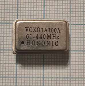 Кварцевый генератор 61440 КГц - VC-1A-100A 61.440M VCXO (FULL) DIL-14 5B TTL/CMOS HOSONIC