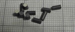 Ультразвуковой пьезоэлемент из пьезокерамики 2,15x4,5мм цилиндр 35KГц