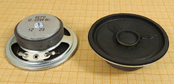 Динамическая головка 50x17\  8\0,25\мет/бум\2C\KP50170SP1C40\KEPO