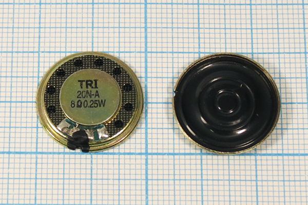Динамическая головка 20x 3\  8\0,25\мет/пл\2C\TRI20N-A\(TRI20N-A)