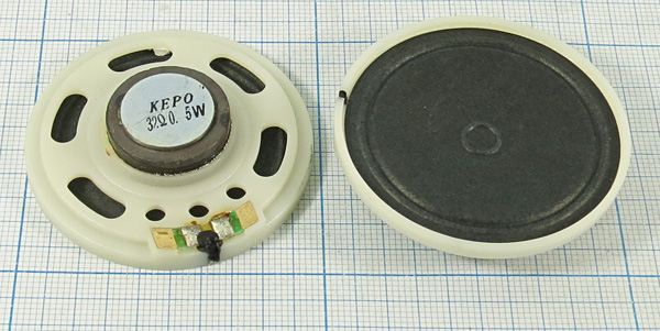 Динамическая головка 50x10\ 32\0,5\пл/бум\2C\KPSP50105PF-32-0,5G