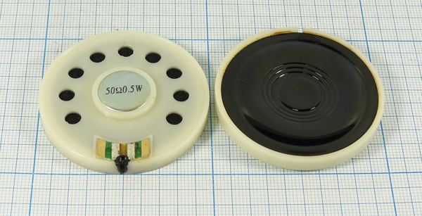Динамическая головка 50x 7\ 50\0,5\пл/пл\2C\KPSP5070PN-50-0,5E