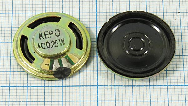 Динамическая головка 23x 5\  4\0,25\мет\2C\KPSP2350MN-04-0,25E\KEP