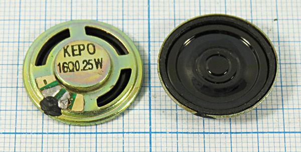 Динамическая головка 23x 5\ 16\0,25\мет/пл\2C\KPSP2350MN-16-0.25E