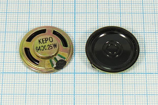Динамическая головка 23x 5\ 64\0,25\мет\2C\KPSP2350MN-64-0,25E\KEP
