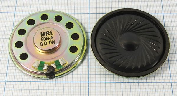 Динамическая головка 50x 8\  8\1,0\мет/пл\2C\MRI50N-A