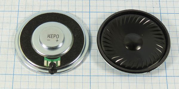 Динамическая головка 50x 8\ 50\0,5\мет/пл\2C\KP5075SP1R50\KEPO