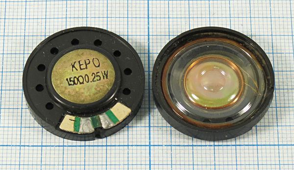 Динамическая головка 29x 5\150\0,25\пл\2C\KPSP2950PN-150-0,25A\KEP