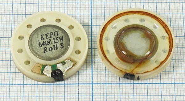 Динамическая головка 29x 5\ 64\0,25\пл\2C\KPSP2950PN-64-0,25A\KEPO