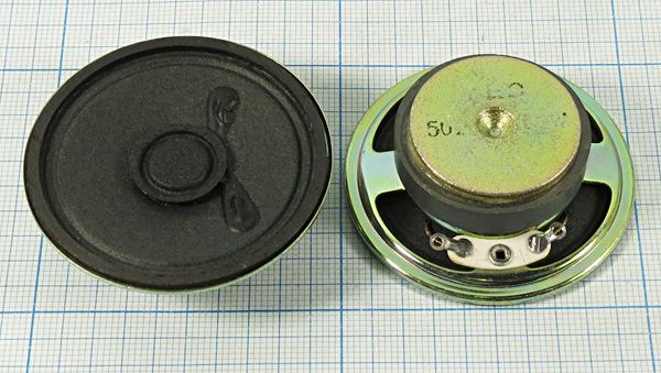 Динамическая головка 50x17\ 50\0,20\мет/бум\2C\YD50-1\YEC