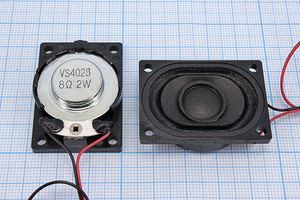 Динамическая головка 40x28x11\ 8\2,0\пл/бум\2L\VS4028R8F450P2L150 Динамическая головка 40x28x11\ 8\2,0\пл/бум\2L\VS4028R8F450P2L150