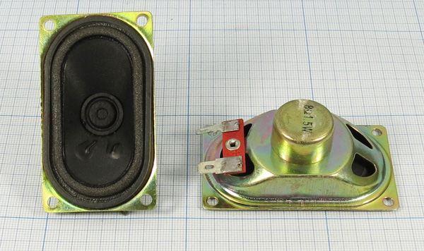 Динамическая головка 70x40x27\  8\1,5\мет/бум\2C\YDP4070-01