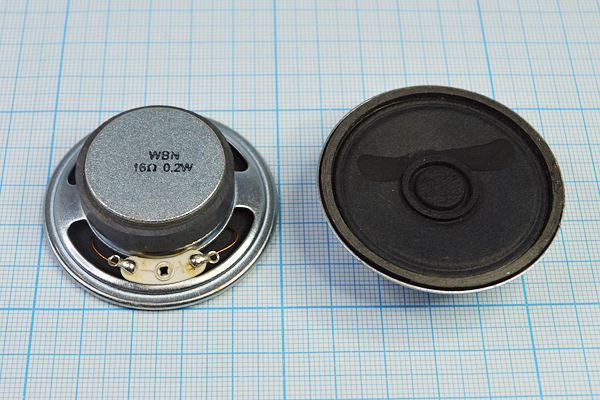 Динамическая головка 50x17\ 16\0,25\мет/бум\2C\VS50170R16F300P02