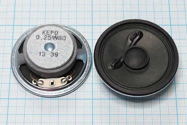 Динамическая головка 50x18\  8\0,25\мет/бум\2C\KP50180SP1\KEPO