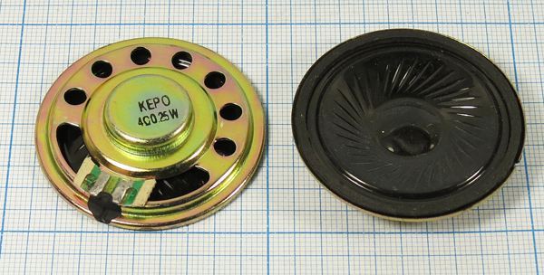 Динамическая головка 45x 9\  4\0,25\мет\2C\KPSP4570MN-04-0,25F\KEP