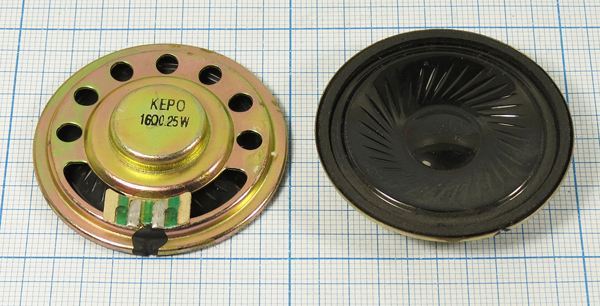 Динамическая головка 45x 9\ 16\0,25\мет\2C\KPSP4570MN-16-0,25F\KEP