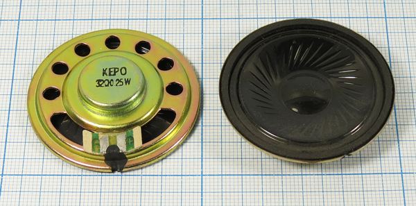 Динамическая головка 45x 9\ 32\0,25\мет\2C\KPSP4570MN-32-0,25F\KEP