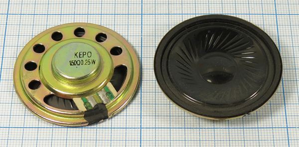 Динамическая головка 45x 9\150\0,25\мет\2C\KPSP4570MN-150-0,25F\KE