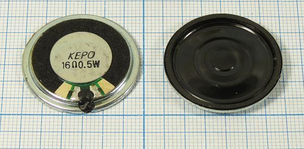 Динамическая головка 30x 4\ 16\0,5\мет\2C\KPSP3034MN-16-0,5E\KEPO