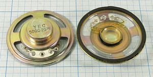 Динамическая головка 50x13\ 50\0,25\мет\2C\YD50-11B\YEC Динамическая головка 50x13\ 50\0,25\мет\2C\YD50-11B\YEC