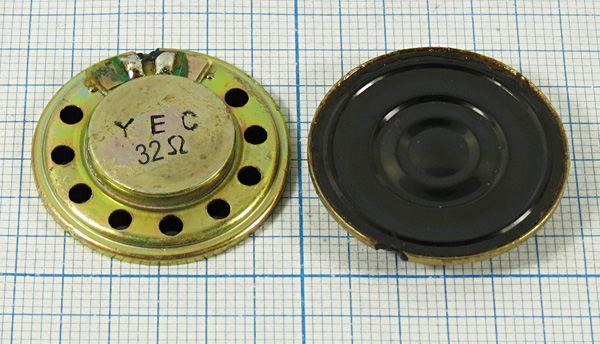 Динамическая головка 28x 5\ 32\0,10\мет\2C\YDB28-12