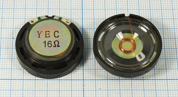 Динамическая головка 29x10\ 16\0,25\пл/пл\2C\YDB29-2\YEC