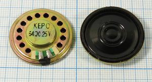Динамическая головка 28x 5\ 64\0,25\мет/пл\2C\KPSP2850MN-64-0,25E Динамическая головка 28x 5\ 64\0,25\мет/пл\2C\KPSP2850MN-64-0,25E