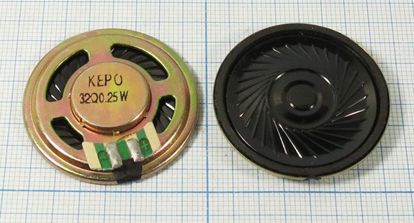 Динамическая головка 36x 5\ 32\0,25\мет/пл\2C\KPSP3648MN-32-0,25F