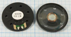 Динамическая головка 40x 5\ 50\0,5\пл\2C\KPSP4043PN-50-0,5A\KEPO Динамическая головка 40x 5\ 50\0,5\пл\2C\KPSP4043PN-50-0,5A\KEPO