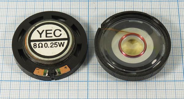Динамическая головка 40x 8\  8\0,25\пл\2C\YDB40-1\YEC