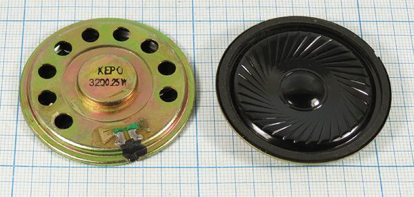 Динамическая головка 50x 7\ 32\0,25\мет/пл\2C\KPSP5070MN-32-0,25F