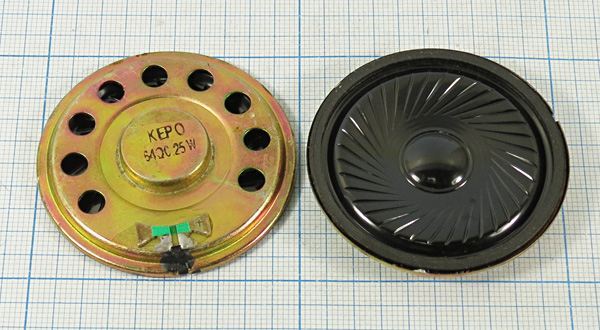 Динамическая головка 50x 7\ 64\0,25\мет/пл\2C\KPSP5070MN-64-0,25F