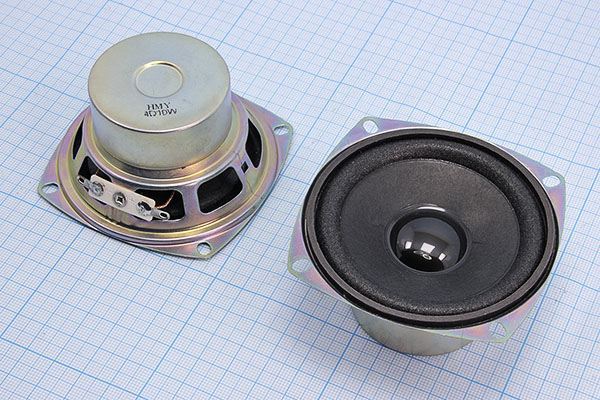 Динамическая головка 78x78x41\ 4\10\мет/бум\2C\VS78x78R4F160P10