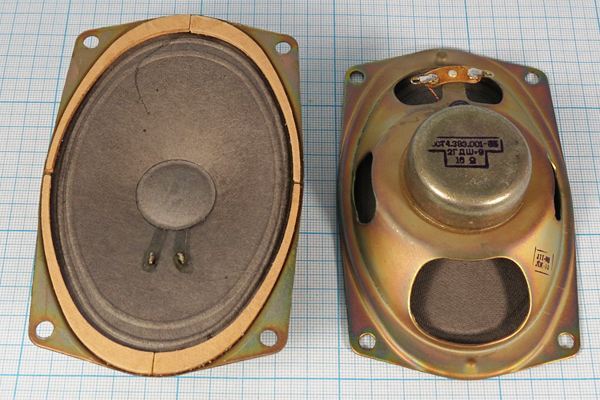 Динамическая головка 124x 80x34\16\ 2,0\мет/бум\2C\2ГДШ-9