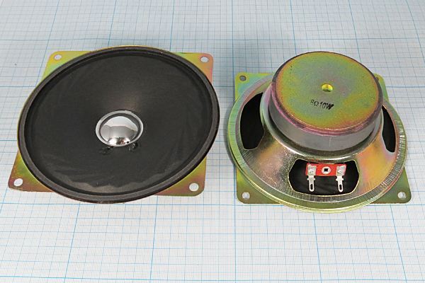 Динамическая головка 125x125x50\ 8\10\мет/бум\2C\YD125-7RU\[6ГДШ-5