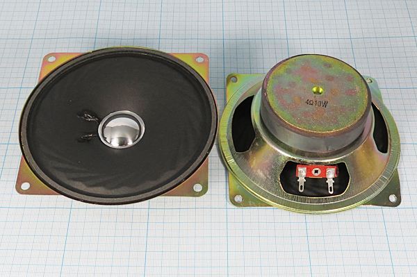 Динамическая головка 125x125x50\ 4\10\мет/бум\2c\YD125-7RU\[6ГДШ-5