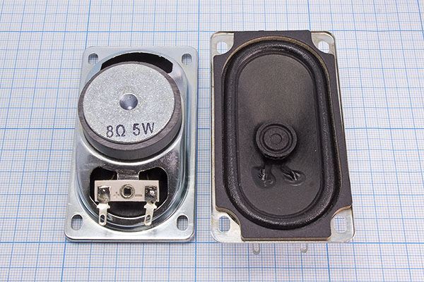 Динамическая головка 90x50x32\ 8\ 5\мет/бум\2C\VS90x50R8F300P5