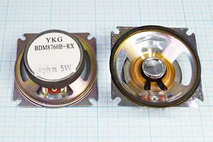 Динамическая головка 87x87x34\ 4\ 4\мет/пл\2C\YD87-4F Динамическая головка 87x87x34\ 4\ 4\мет/пл\2C\YD87-4F