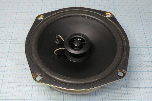 Динамическая головка 155x155x60\ 4\\мет/бум\2C\AC621\двухчастотный