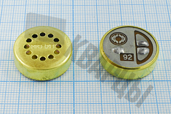 Микрофон электретный 22,6x7,4 O 3C 10мВ Па МКЭ-84